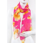 Soft Silk Printed Scarf C24